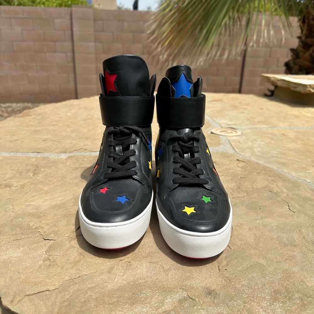 NWOB Michael Kors women’s size 8.5 high tops. - Picture 2 of 6